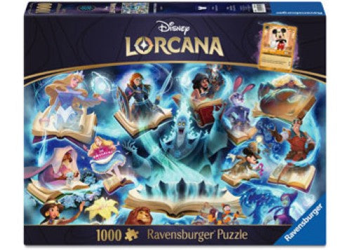Ravensburger Disney Lorcana Sapphire Puzzle 1000 Pieces