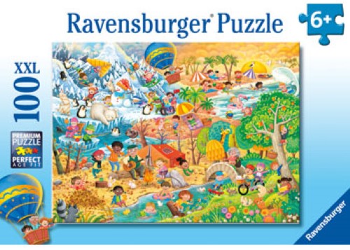 Ravensburger Four Seasons of Fun Puzzle 100 Pieces
