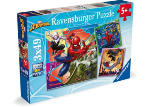 Ravensburger Spiderman It's Web-Slinging Time! 3x49 Pieces