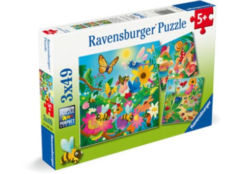 Ravensburger Bugs Bugs Bugs Puzzle 3x49 Pieces