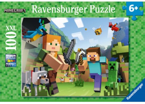 Ravensburger Minecraft WT Puzzle 100 Pieces
