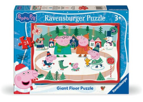 Ravensburger Peppa Pig Christmas Giant Floor Puzzle 24 Piece