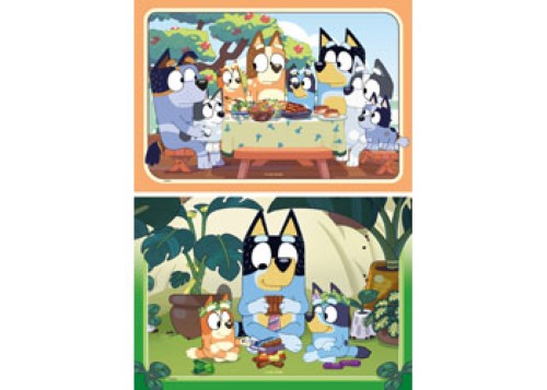 Ravensburger Bluey Let's Do This! Puzzle 2x24 Pieces