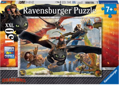Ravensburger HTTYD Easily Tamed Dragons Puzzle 150 Pieces