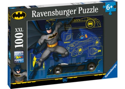 Ravensburger Batman and the Batmobile Puzzle 100 Pieces