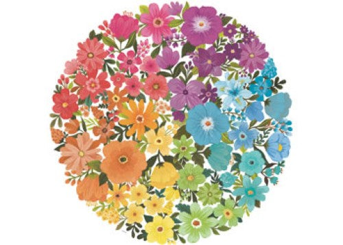 Ravensburger Flowers Circle Puzzle 500 Pieces