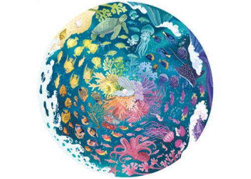 Ravensburger Ocean Circle Puzzle 500 Pieces