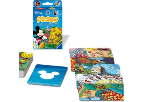 Ravensburger Pictoo Card Game Disney Game