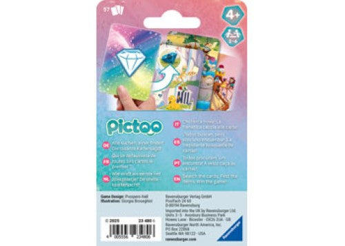 Ravensburger Pictoo Card Game Fantasy Game