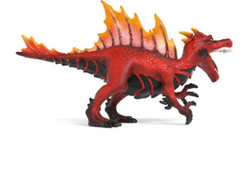 Schleich - Fire saurian vs. Jungle lizard