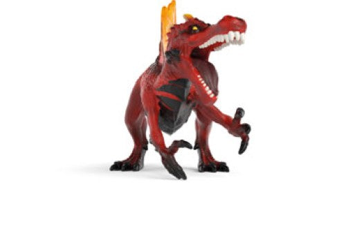 Schleich - Fire saurian vs. Jungle lizard