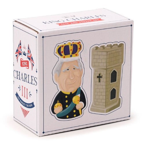 Salt & Pepper Set - King Charles III