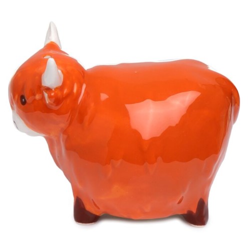 Ceramic Salt & Pepper Set - Highland Coo Cow
