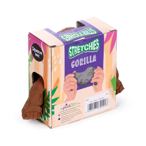 Stretchy Gorilla Toy - 9.5cm (Set of 8 Assorted)