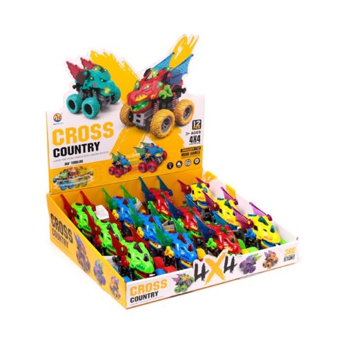 Action Toy - LED Off Road Dragon Head Stunt Truck (Set of 12 Asstd)