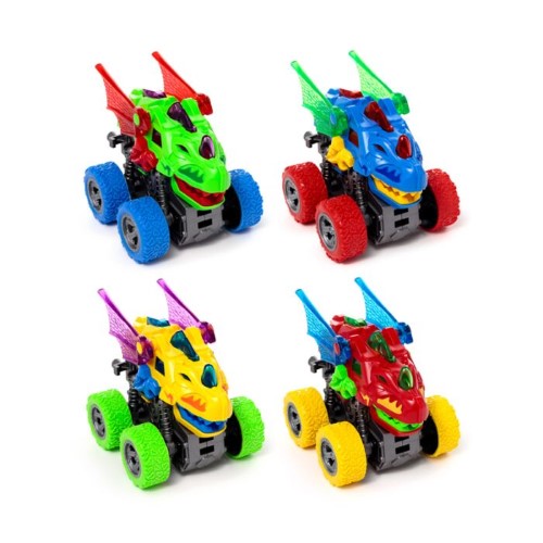 Action Toy - LED Off Road Dragon Head Stunt Truck (Set of 12 Asstd)