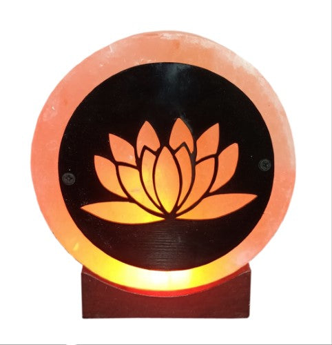 USB Salt Lamp - Lotus Flower