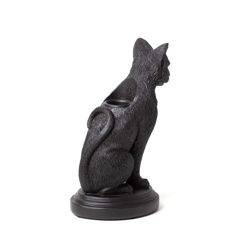 Candlestick - Alchemy Black Faust Familiar Cat (17cm)