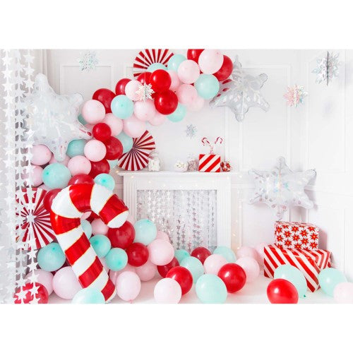Pink Christmas Hanging Decorations - Pack of 6
