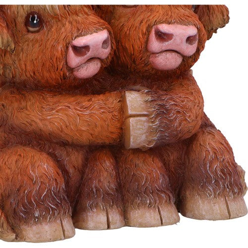 Ornament - Nemesis Now Highland Hug (14.5cm)