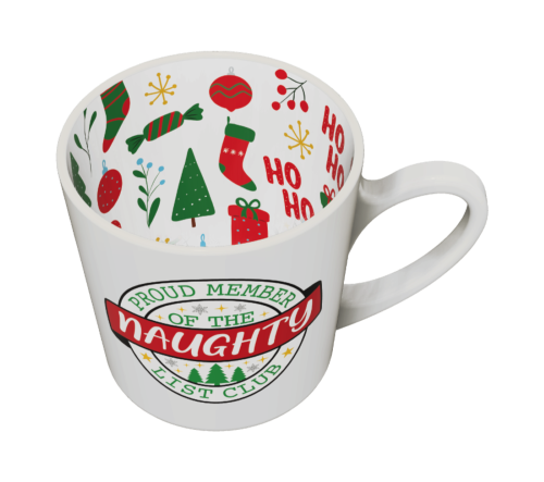 MUG - PROUD MEMBER OF NAUGHTY LIST CLUB (420ML)