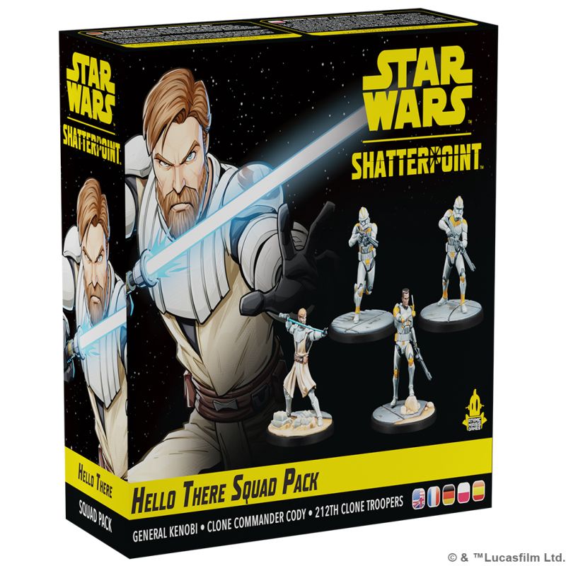 Star Wars - Shatterpoint - Hello There General Obi - Wan Kenobi Squad Pack