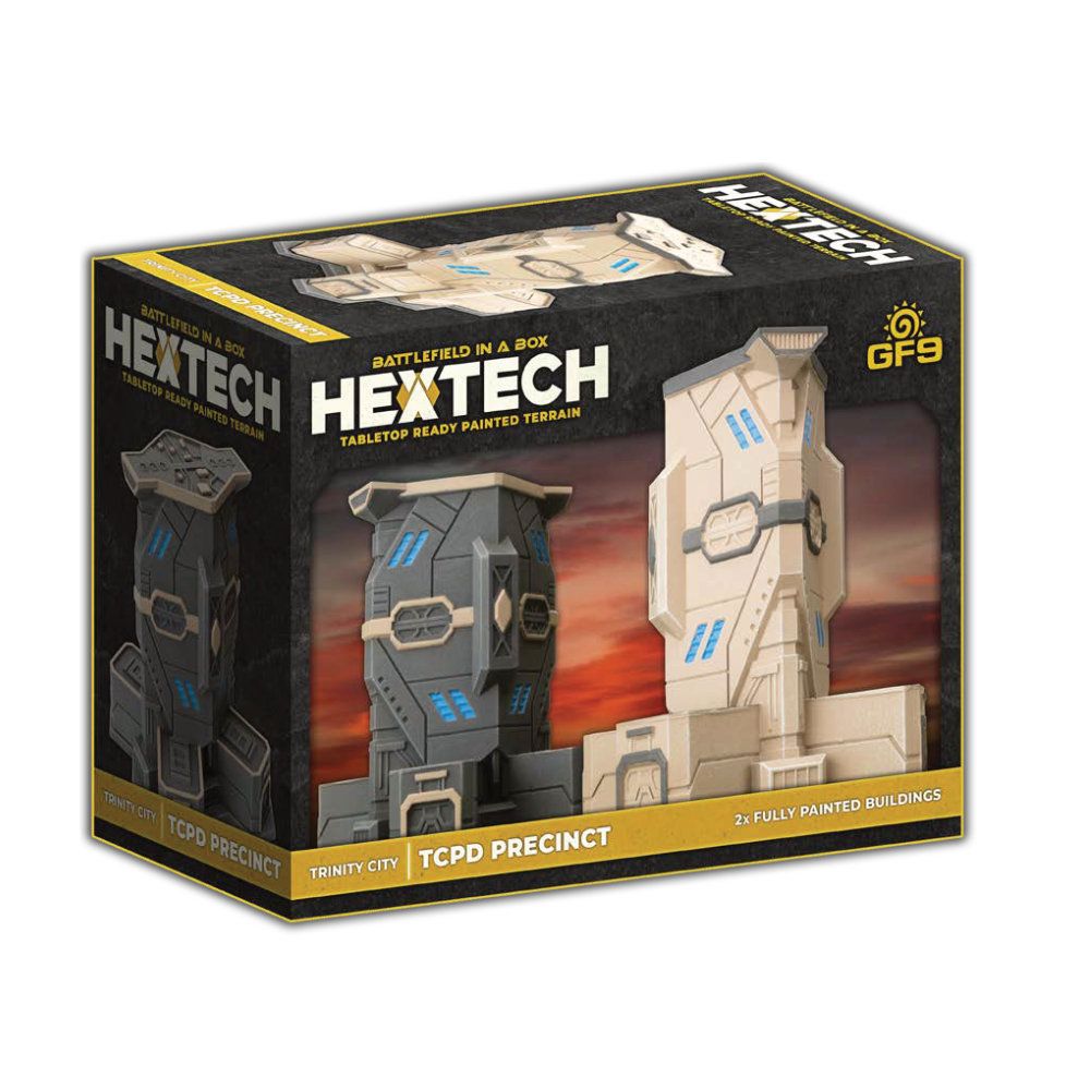 Hextech Terrain: Trinity City - TCPD Precinct (2)