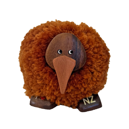 Kiwi Pompom Figurine - XL Assorted (Set of 12 Assorted)