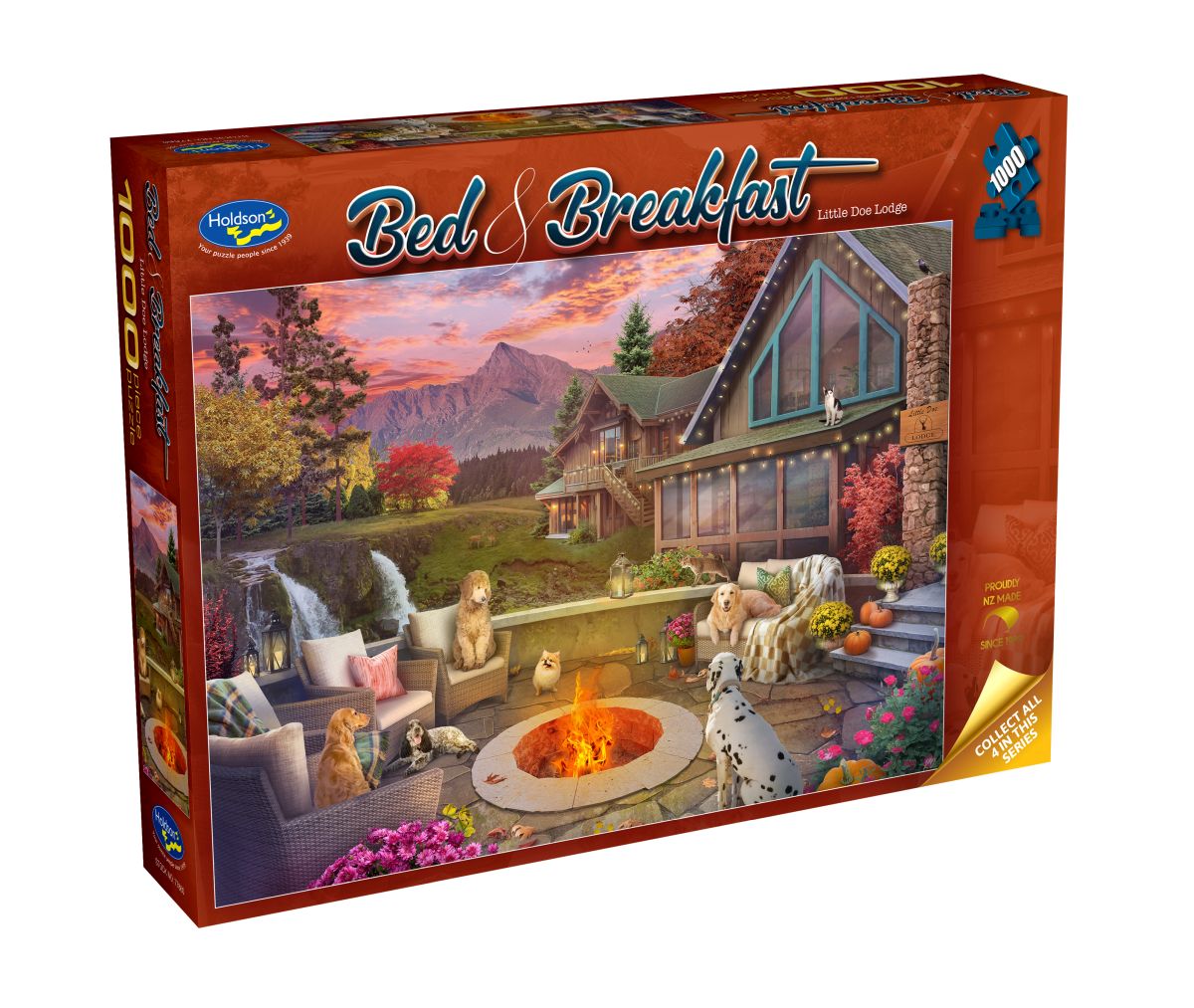 Bed & Breakfast Little Doe Lodge Holdson 1000pc Jigsaw Puzzle