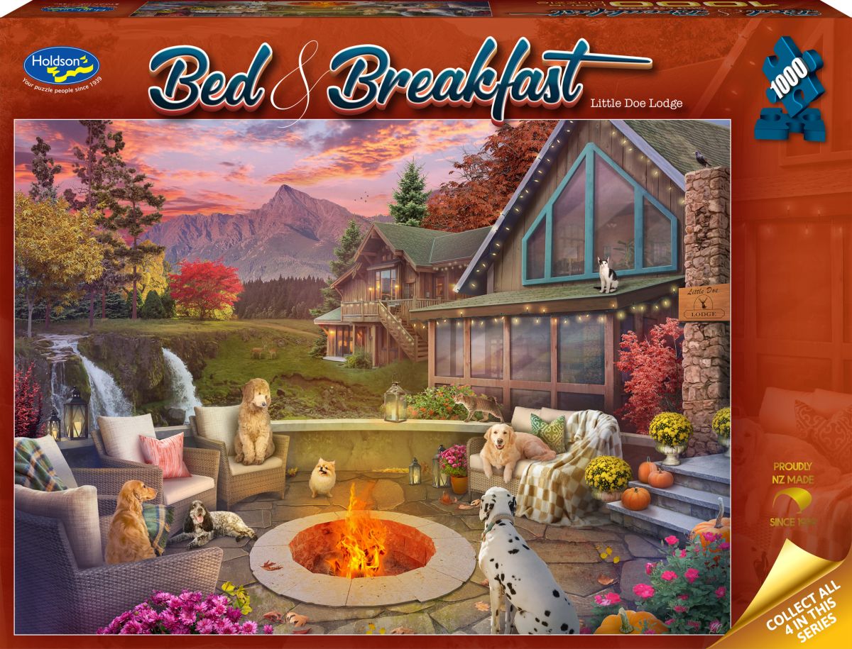 Bed & Breakfast Countryside B&B Holdson 1000pc Jigsaw Puzzle