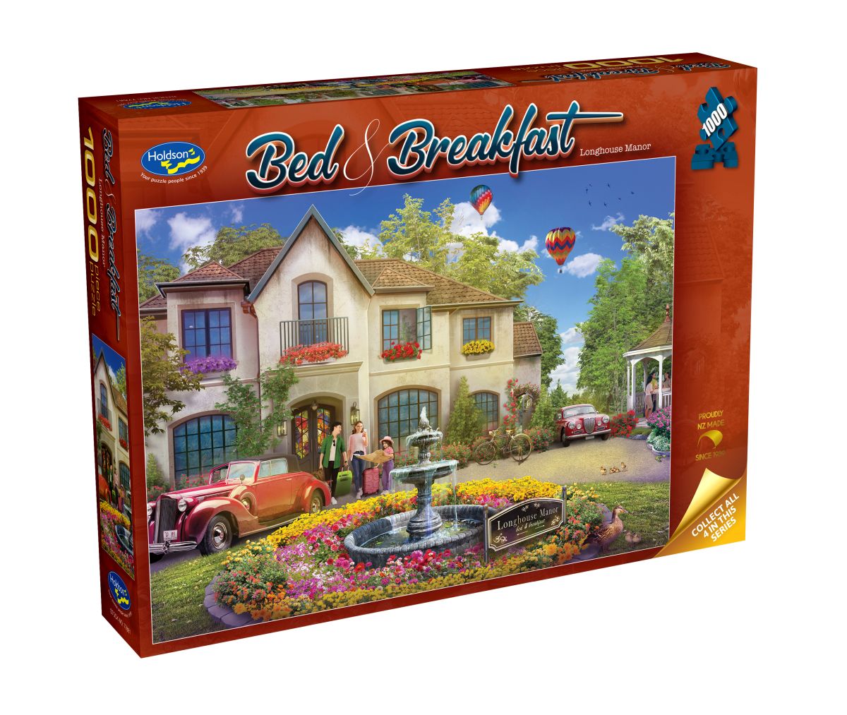 Bed & Breakfast Longhouse Manor Holdson 1000pc Jigsaw Puzzle