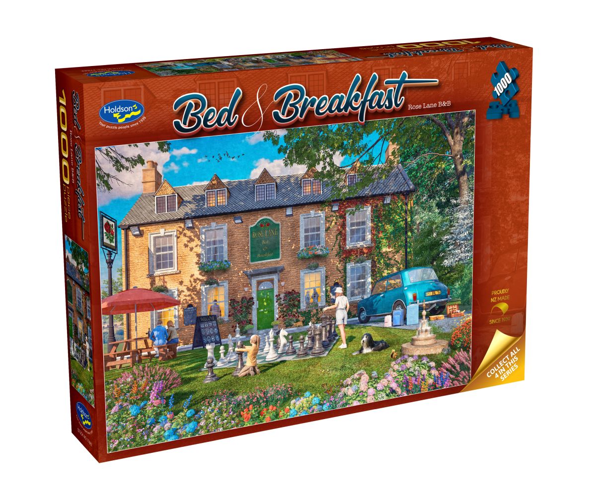 Bed & Breakfast Rose Lane Holdson 1000pc Jigsaw Puzzle
