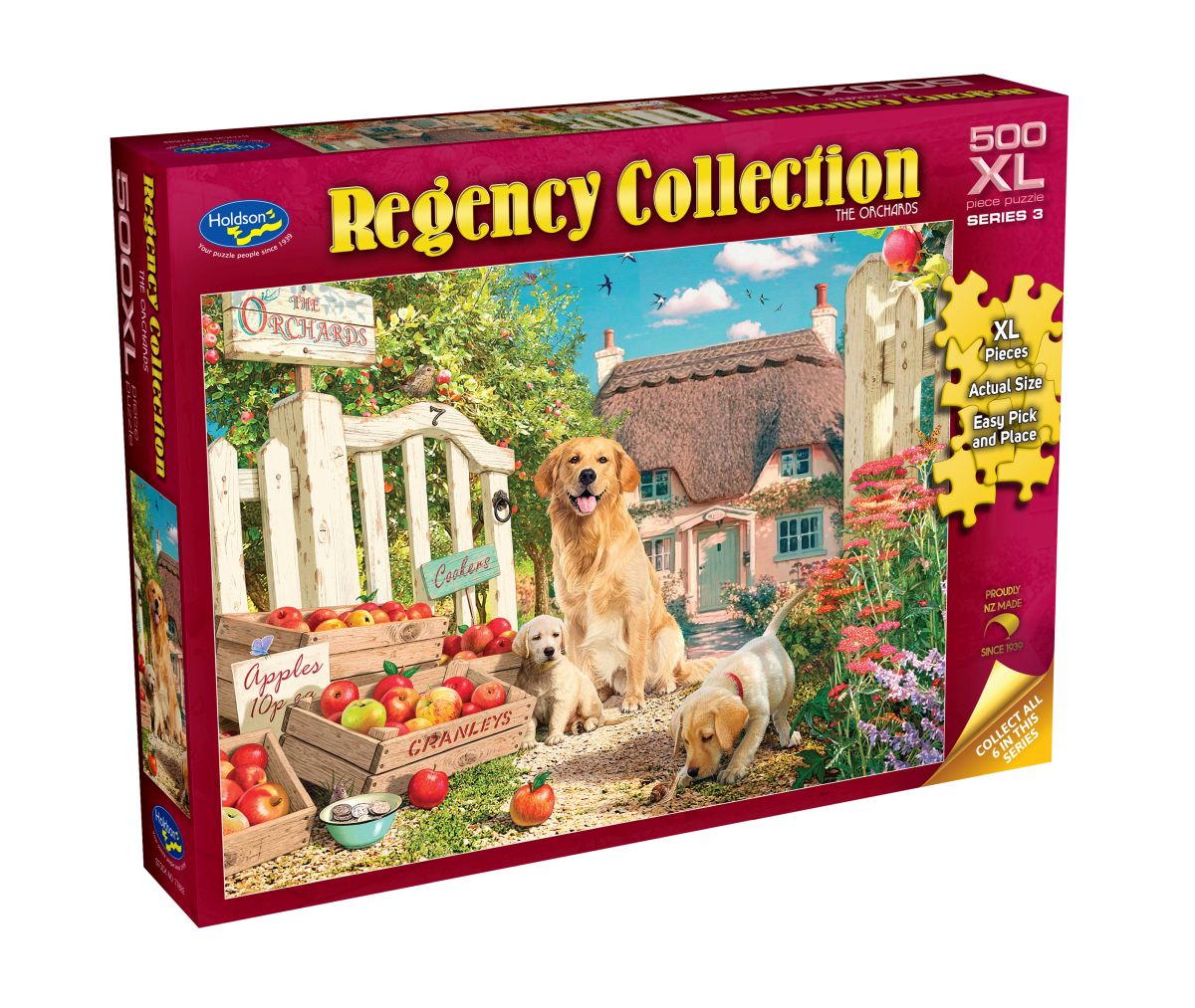 Holdson - Regency Series 3 - The Orchards - 500 Piece XL - Jigsaw Puzzle