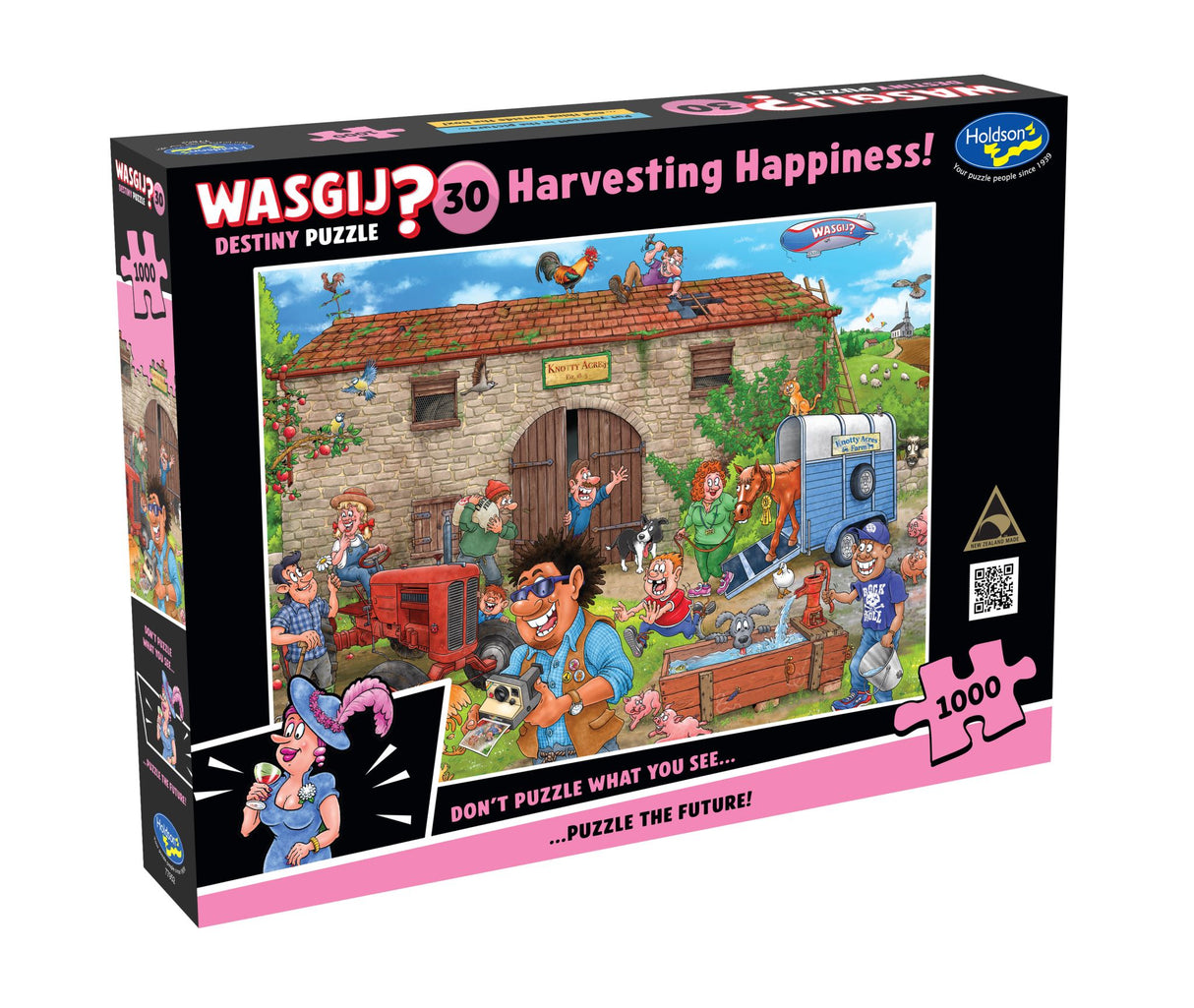 Wasgij? Destiny #30 Harvesting Happiness Holdson 1000pc Jigsaw Puzzle