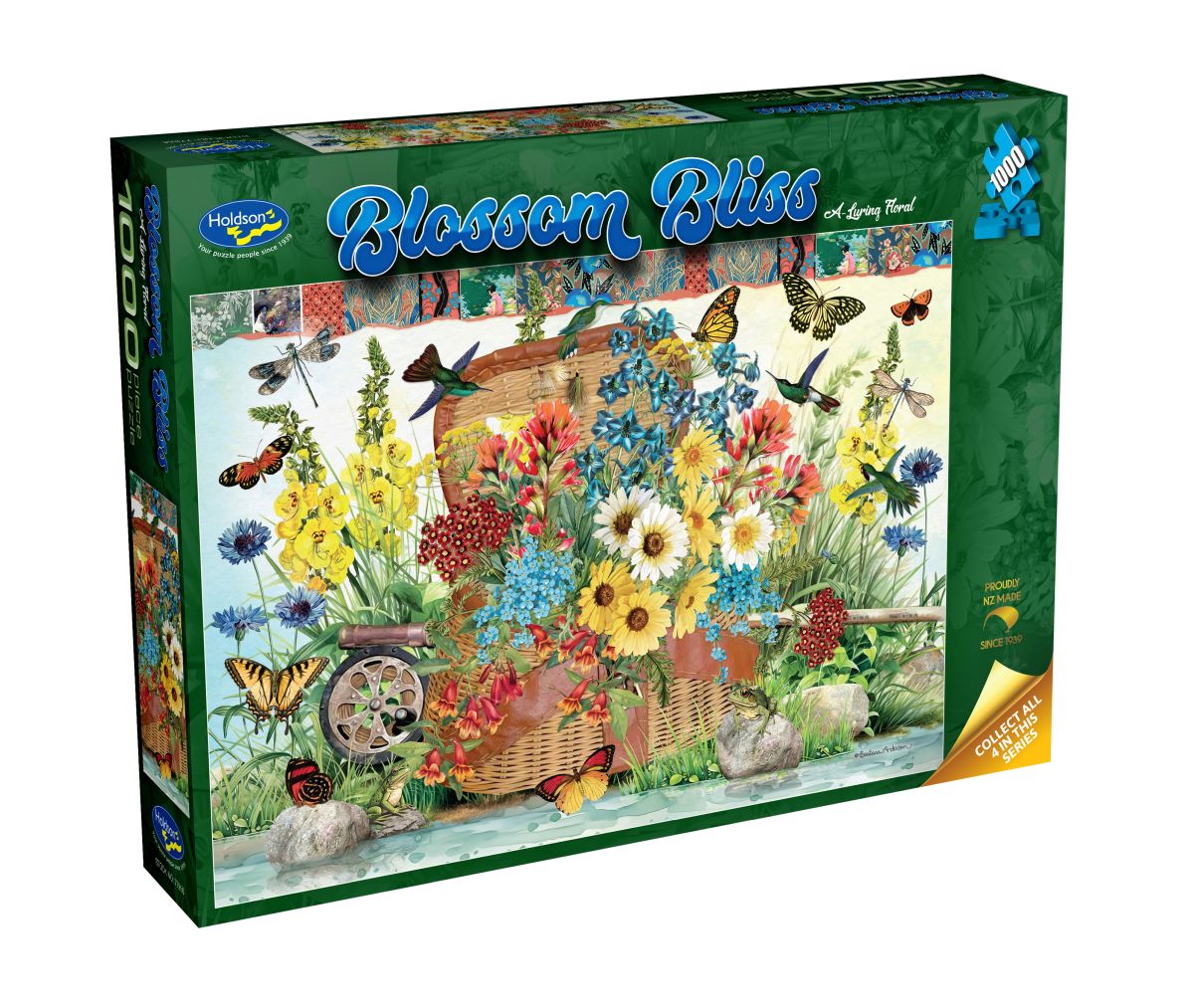 Blossom Bliss A-Luring Floral Holdson 1000pc Jigsaw Puzzle