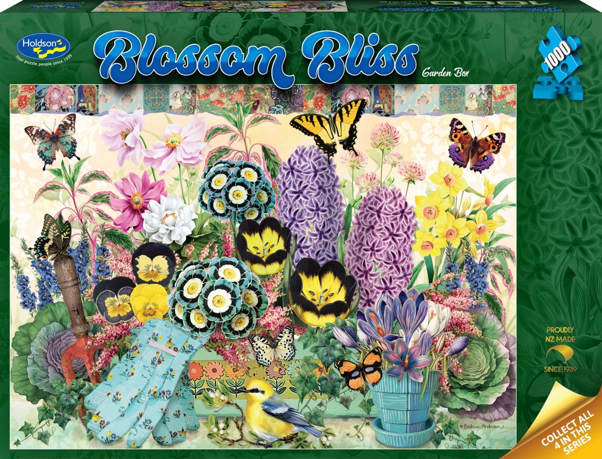 Blossom Bliss Garden Box Holdson 1000pc Jigsaw Puzzle