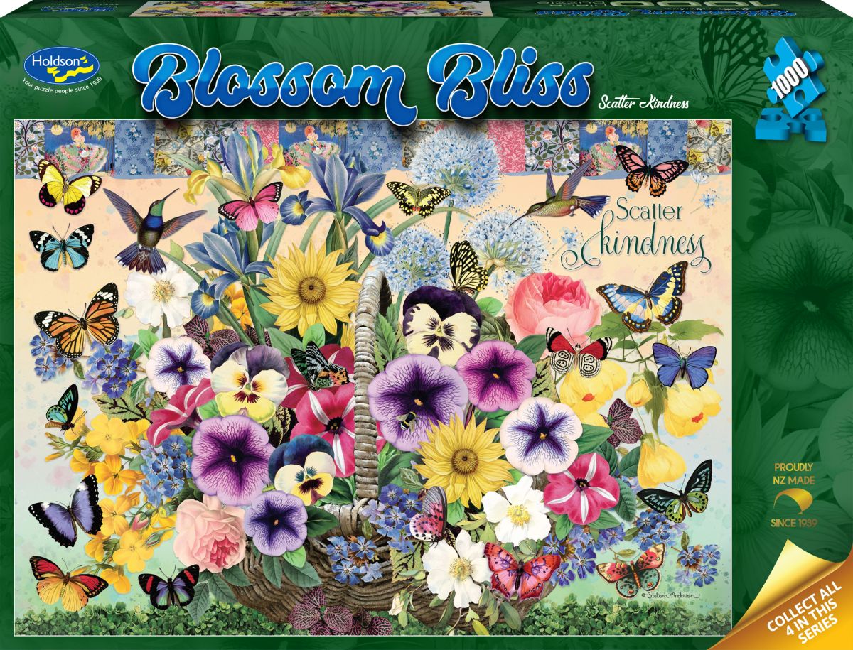 Blossom Bliss Scatter Kindness Holdson 1000pc Jigsaw Puzzle