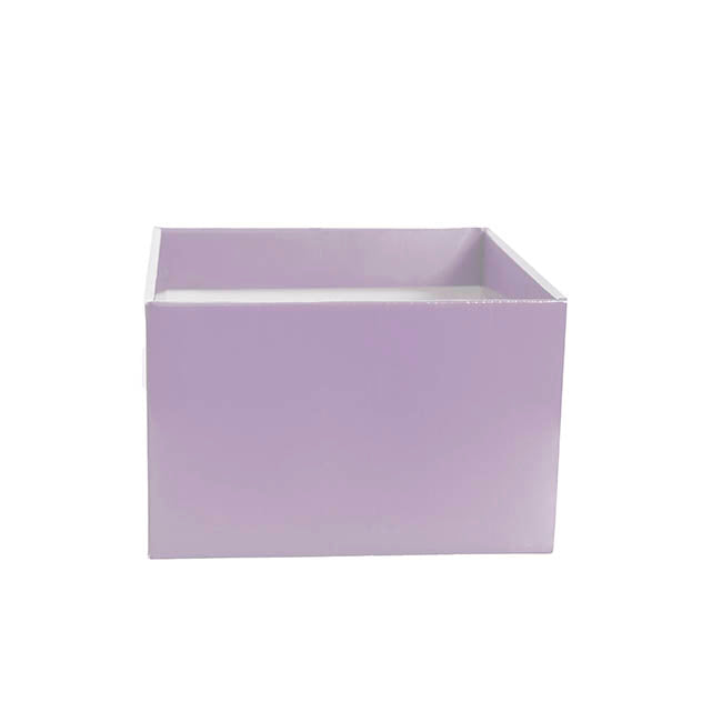 Medium No.6 Posy Box Autolock Base Pk10 Lavender