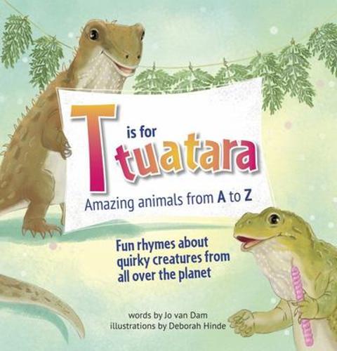 T is for Tuatara New Zealand Children's Picture Book