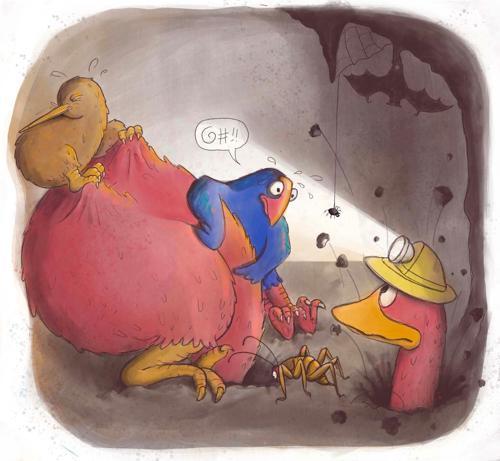 Dreams of a Moa New Zealand Children's Picture Book