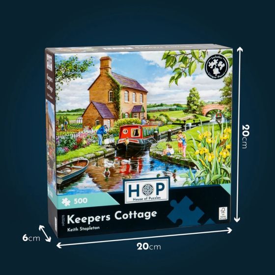 Street Market - 500 Piece Puzzle - House of Puzzles