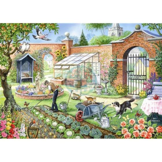 Kitchen Garden - 1000 Piece Puzzle - House of Puzzles
