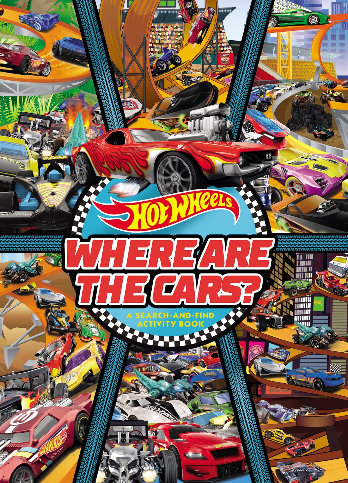 Hot Wheels: Where are the Cars? A Search-and-Find Activity Book