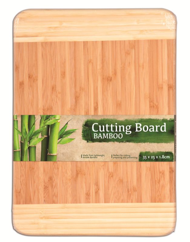 CUTTING BOARD - BAMBOO (35cm)