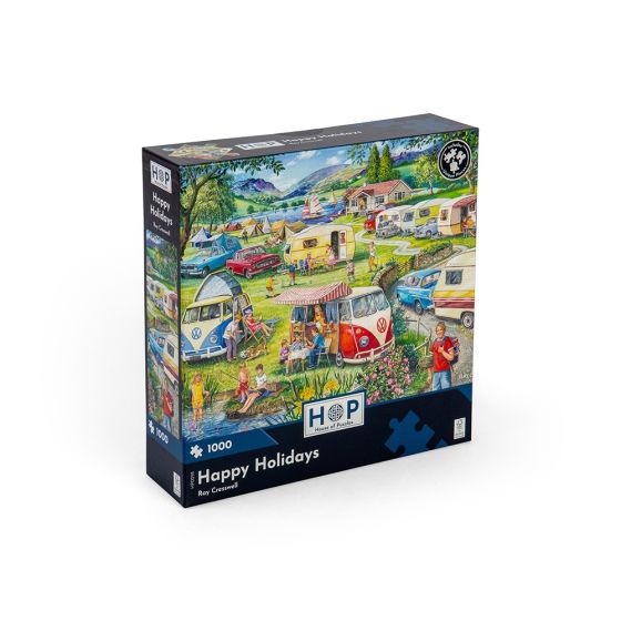 Happy Holidays - 1000 Piece Puzzle - House of Puzzles