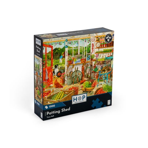 Potting Shed - 1000 Piece Puzzle - House of Puzzles