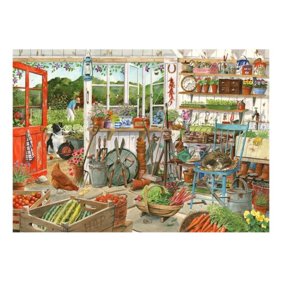 Potting Shed - 1000 Piece Puzzle - House of Puzzles