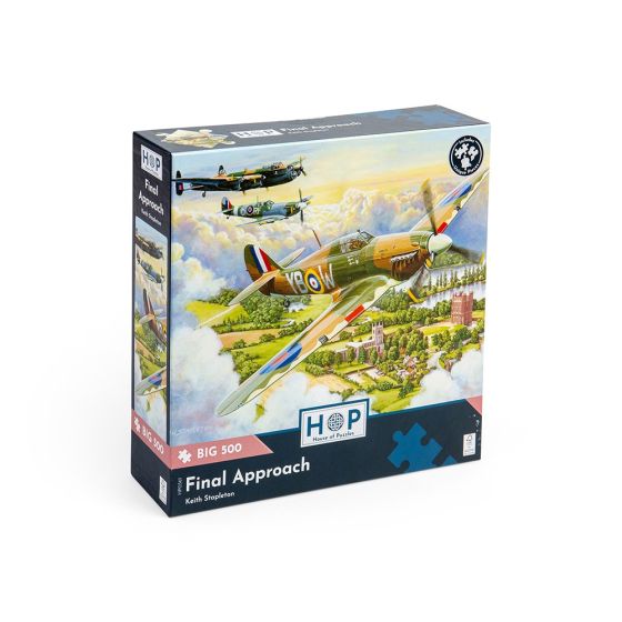 Final Approach - Big 500 Piece Puzzle - House of Puzzles