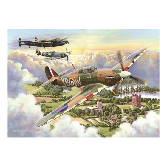 Final Approach - Big 500 Piece Puzzle - House of Puzzles