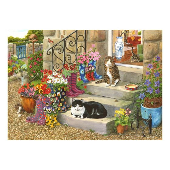Puss 'N' Boots - Big 500 Piece Puzzle - House of Puzzles